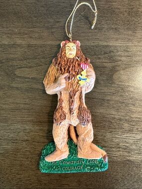 Kurt Adler Cowardly Lion Wizard of Oz Ornament